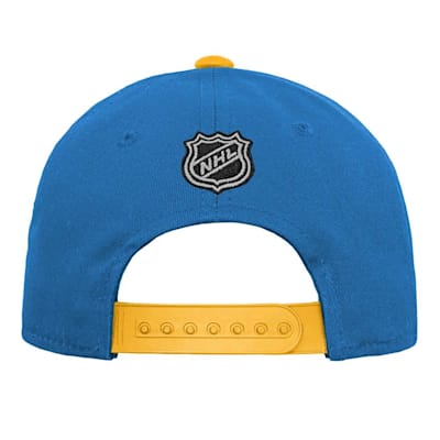  (Outerstuff Precurved Snapback Hat - St. Louis Blues - Youth)