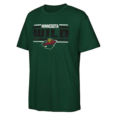  (Outerstuff Electric Snipe Tee Shirt - Minnesota Wild - Youth)