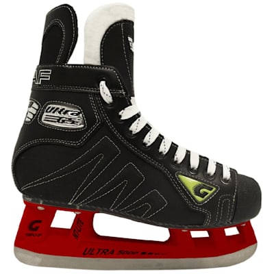 Red (Graf CUSTOM Ultra G5 XI Ice Skates - Senior)