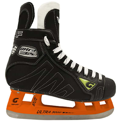 Orange (Graf CUSTOM Ultra G5 XI Ice Skates - Senior)
