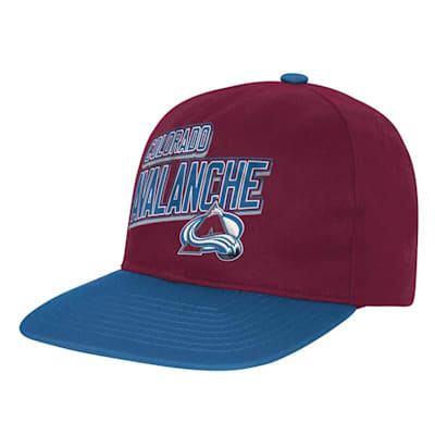  (Outerstuff Essentials Deadstock Snapback Hat - Colorado Avalanche - Youth)
