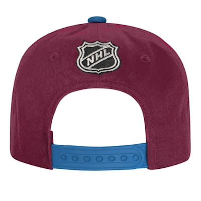  (Outerstuff Essentials Deadstock Snapback Hat - Colorado Avalanche - Youth)
