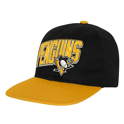  (Outerstuff Essentials Deadstock Snapback Hat - Pittsburgh Penguins - Youth)