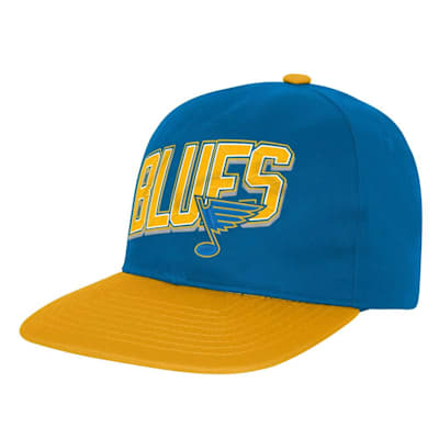  (Outerstuff Essentials Deadstock Snapback Hat - St. Louis Blues - Youth)