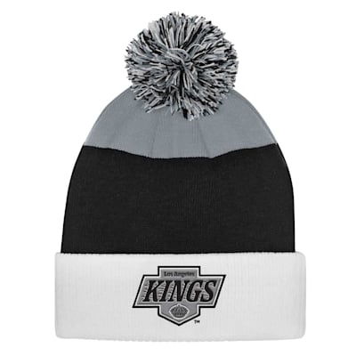  (Outerstuff Essentials Knit Pom Hat - LA Kings - Youth)