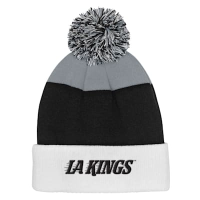  (Outerstuff Essentials Knit Pom Hat - LA Kings - Youth)