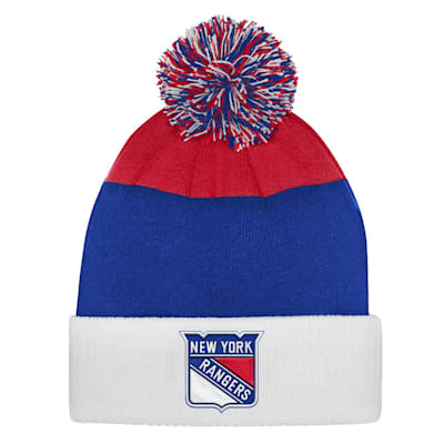  (Outerstuff Essentials Knit Pom Hat - New York Rangers - Youth)
