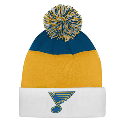  (Outerstuff Essentials Knit Pom Hat - St. Louis Blues - Youth)