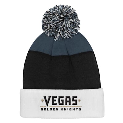  (Outerstuff Essentials Knit Pom Hat - Vegas Golden Knights - Youth)