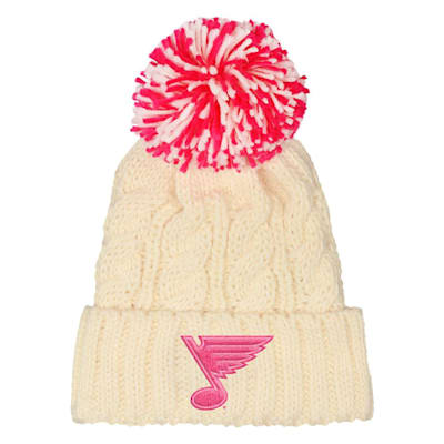  (Outerstuff Girls Knit Pom Hat - St. Louis Blues - Girls)