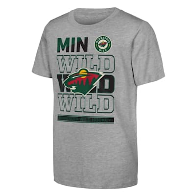  (Outerstuff Timeless Short Sleeve Tee - Minnesota Wild - Youth)