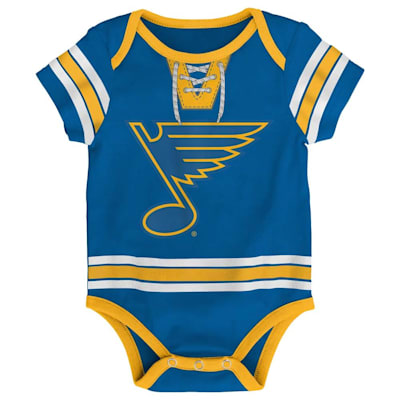  (Outerstuff Hockey Pro Onesie - St. Louis Blues - Infant)