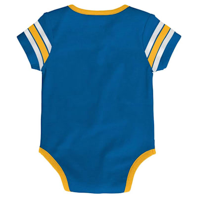  (Outerstuff Hockey Pro Onesie - St. Louis Blues - Infant)