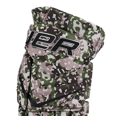  (Bauer Series Hockey Gloves - Camo - Intermediate)