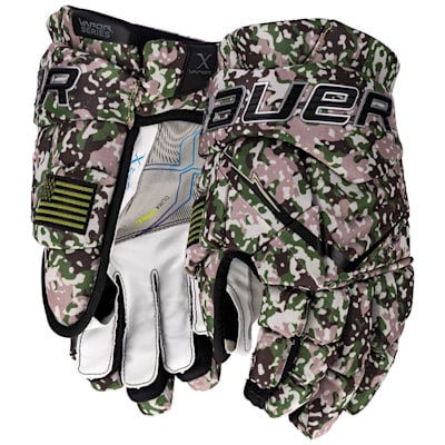 Bauer Series Hockey Gloves - Camo - Senior | Pure Hockey Equipment