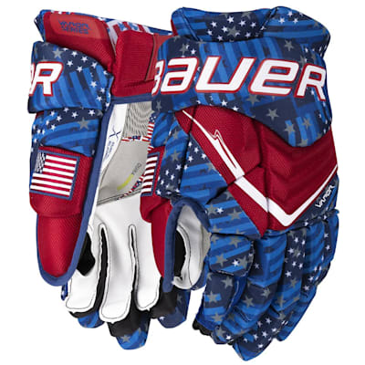 Bauer Vapor Series Hockey Gloves - USA - Senior