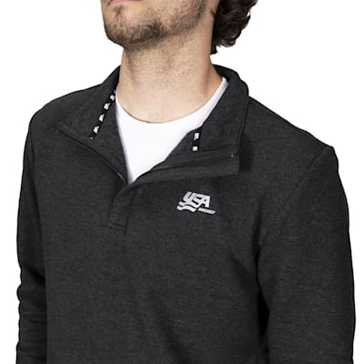  (USA Hockey Fleece 1/4 Zip - Adult)