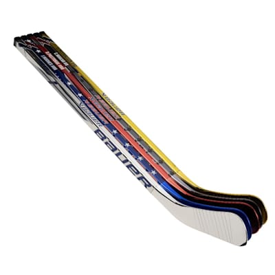  (Bauer 2025 Mystery Minis Plastic Mini Hockey Stick - Nations)