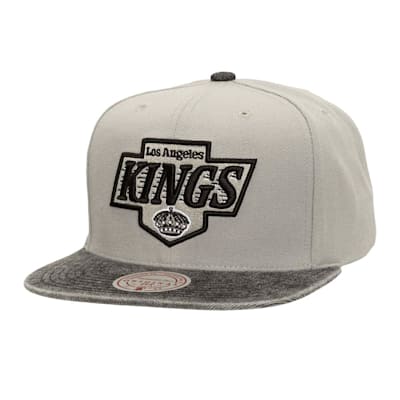  (Mitchell & Ness Denim Patchwork Snapback - LA Kings - Adult)