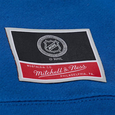  (Mitchell & Ness Double Header Crewneck Sweatshirt - New York Rangers - Adult)