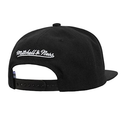  (Mitchell & Ness Vintage Stripes Snapback Hat - Chicago Blackhawks - Adult)