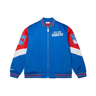 New Yorkジャケット New York Islanders Mens Reversible Fleece Faux Leather BLUE Medium