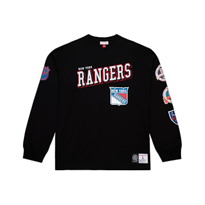  (Mitchell & Ness Training Camp Crewneck Sweatshirt - New York Rangers - Adult)