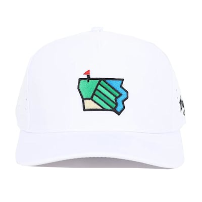  (Waggle Golf Iowa Golf Snapback Hat - Adult)