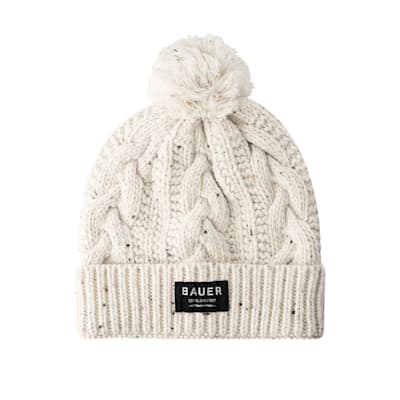  (Bauer Cable Knit Pom Hat - Womens)