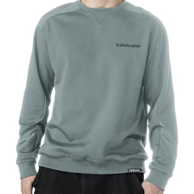  (Bauer Woven Knit Crew - Adult)