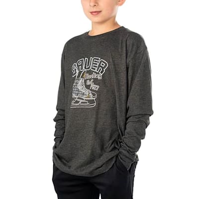  (Bauer Graphic Long Sleeve Tee - Youth)
