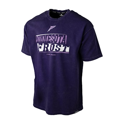  (Bauer PWHL Boxy Tee Shirt - Minnesota Frost - Adult)