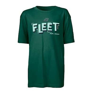  (Bauer PWHL Short Sleeve Logo Tee Shirt - Boston fleet - Youth)