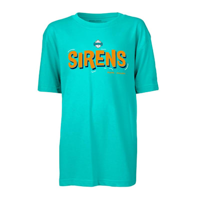 (Bauer PWHL Short Sleeve Logo Tee Shirt - New York Sirens - Youth)