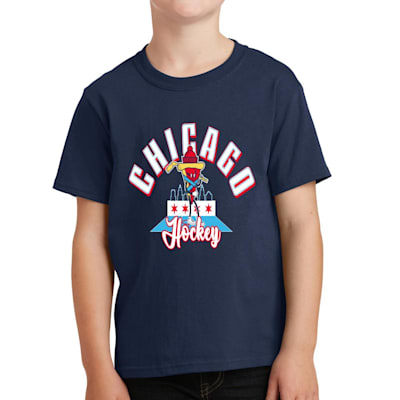  (Pure Hockey Chicago Hockey Tee shirt - Youth)