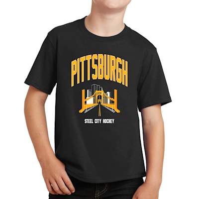  (Pure Hockey Pittsburgh Hockey Tee Shirt - Youth)