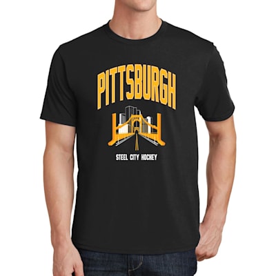  (Pure Hockey Pittsburgh Hockey Tee Shirt - Adult)