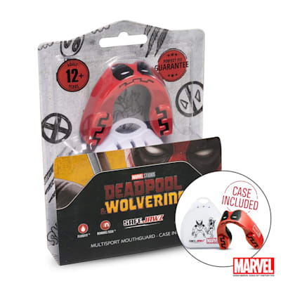  (SafeJawz Marvel Deadpool Mouthguard - Senior)