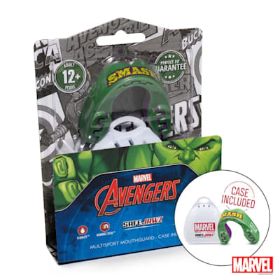  (SafeJawz Marvel The Hulk Mouthguard - Senior)