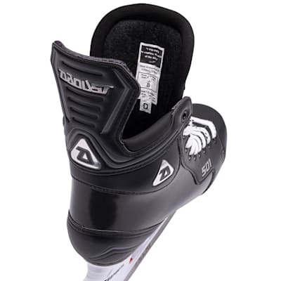  (Daoust 501 Ice Hockey Skate - Black - Intermediate)