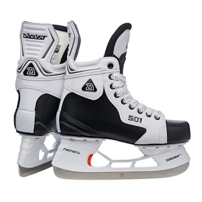  (Daoust 501 Ice Hockey Skate - White - Intermediate)