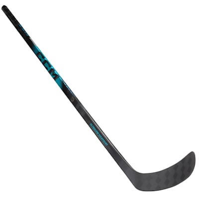  (CCM Ribcor Trigger 10 Pro Composite Hockey Stick - Vizion Top - Teal - Junior)