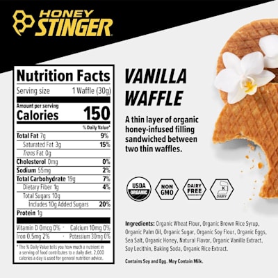  (Honey Stinger Organic Waffles)