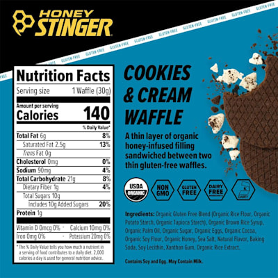  (Honey Stinger Organic Waffles)