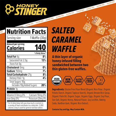  (Honey Stinger Organic Waffles)
