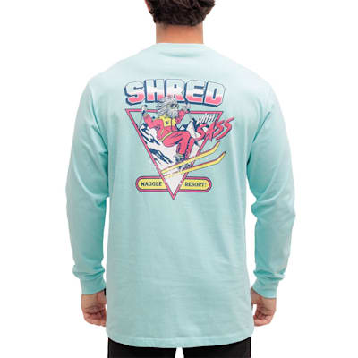  (Waggle Golf Shred with Sass Long Sleeve Tee - Adult)