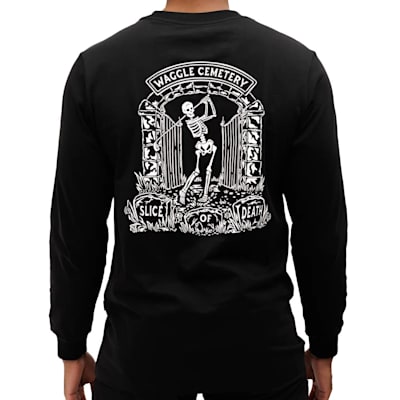 (Waggle Golf Slice of Death Long Sleeve Tee - Adult)