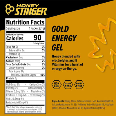  (Honey Stinger Energy Gel)