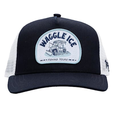  (Waggle Golf Ice Fishing Tours Trucker Hat - Adult)