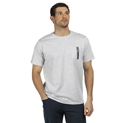  (CCM Stripe Pocket Tee Shirt - Adult)